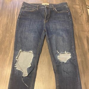 Free People distressed jeans